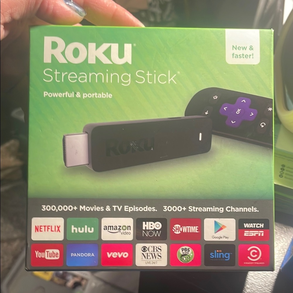Roku Black Media Streamer Compact and Versatile